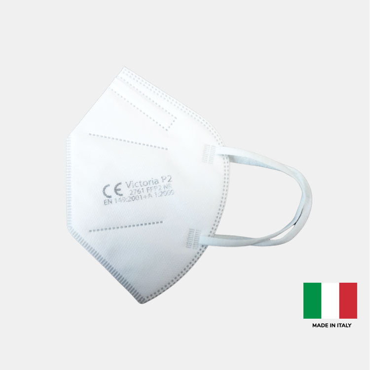 FFP2-Schutzmaske Weiss (Made in Italyy)